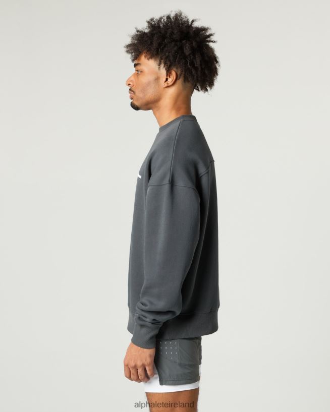 Clothing IE Alphalete Men Classic Crew Smoke Grey 2L4400633