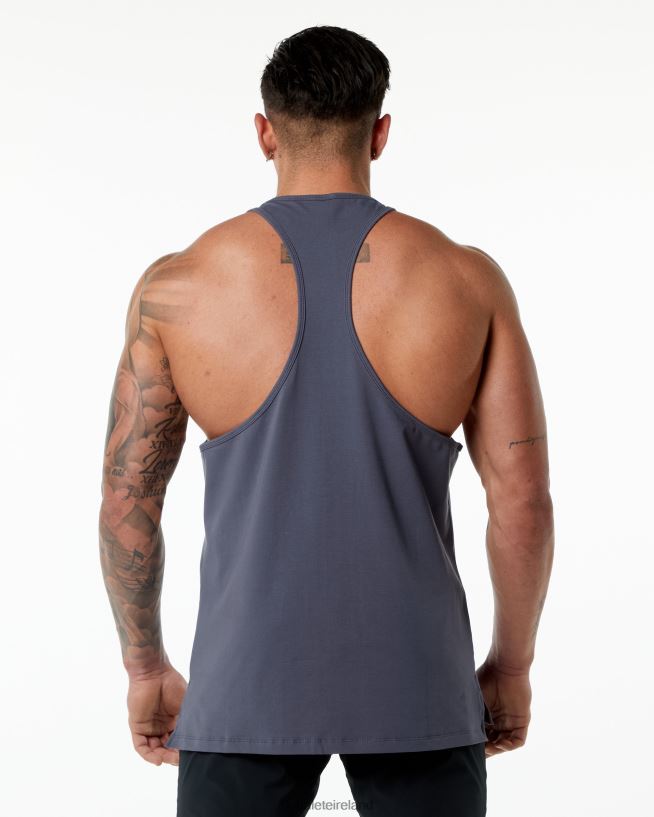 Clothing IE Alphalete Men Emblem Stringer Muted Purple 2L4400605