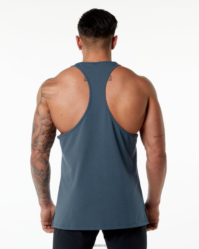 Clothing IE Alphalete Men Emblem Stringer Whale Blue 2L4400604