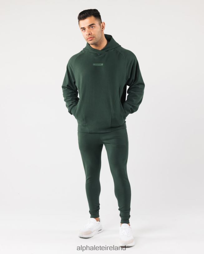 Clothing IE Alphalete Men Identity Pro Hoodie Evergreen Green 2L4400623