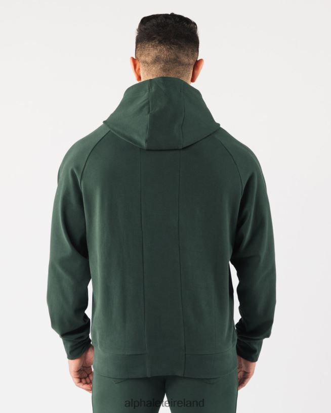Clothing IE Alphalete Men Identity Pro Hoodie Evergreen Green 2L4400623