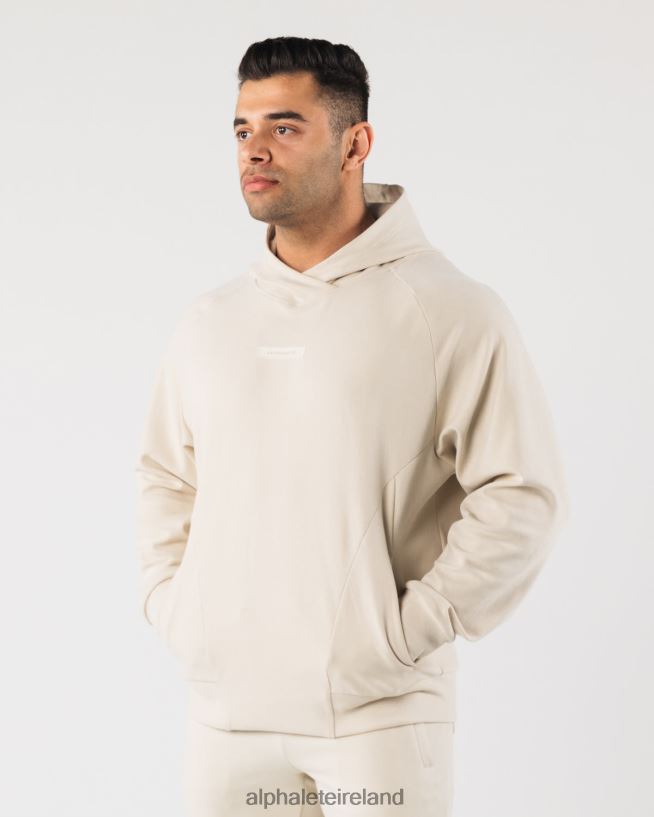 Clothing IE Alphalete Men Identity Pro Hoodie Sea Shell Brown 2L4400621