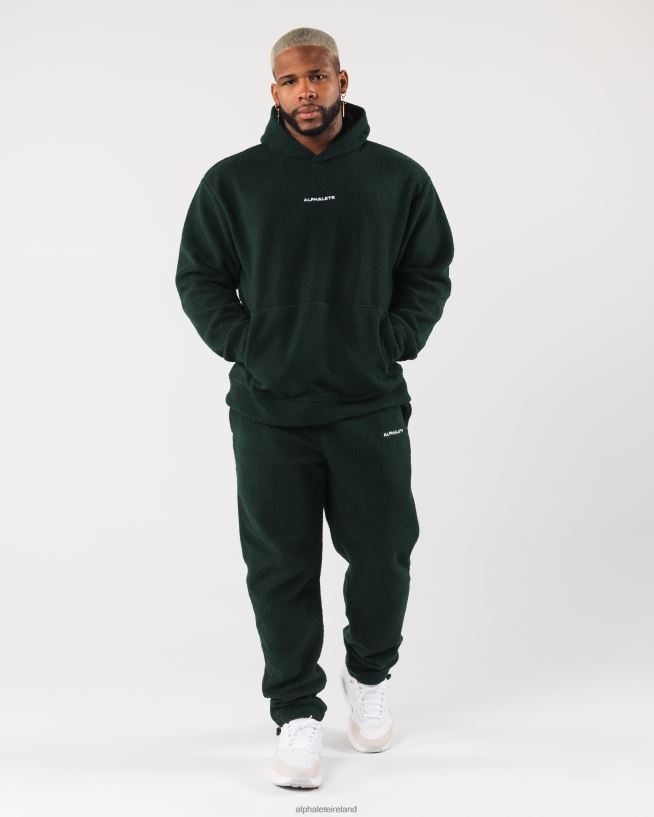 Clothing IE Alphalete Men King Hoodie Evergreen Green 2L4400619