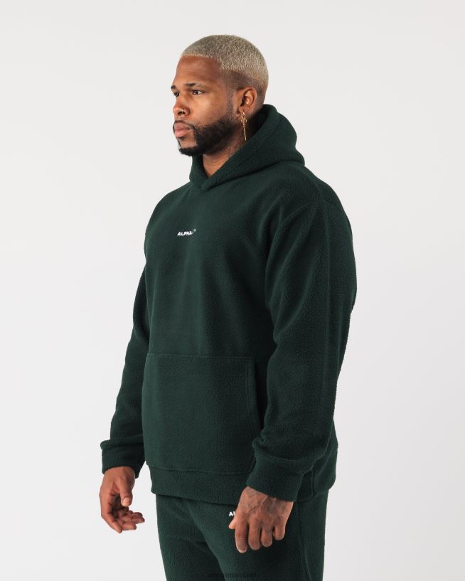 Clothing IE Alphalete Men King Hoodie Evergreen Green 2L4400619