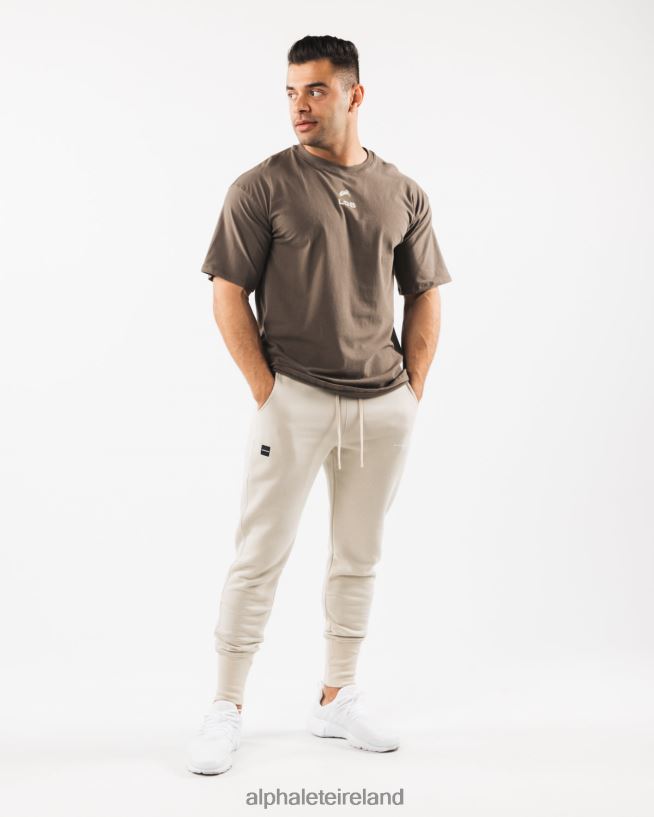 Clothing IE Alphalete Men Academy Club Jogger Sea Shell Brown 2L4400715