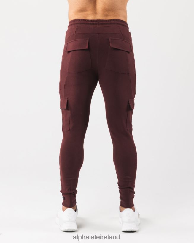 Clothing IE Alphalete Men Identity Cargo Sangria Red 2L4400731