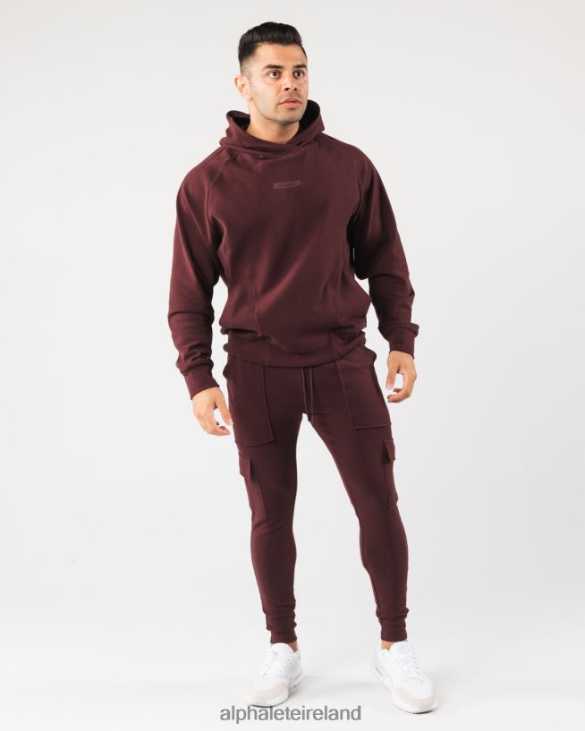 Clothing IE Alphalete Men Identity Cargo Sangria Red 2L4400731