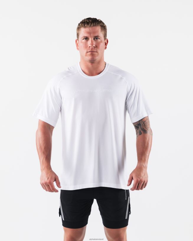 Clothing IE Alphalete Men AA Airtech Tee White 2L4400507