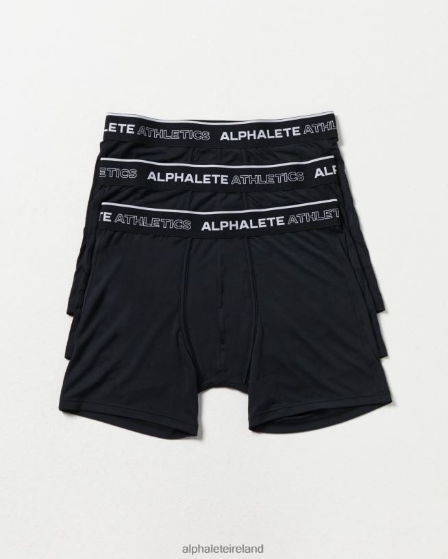 Clothing IE Alphalete Men Classic Boxer Brief 3pk Black 2L4400749