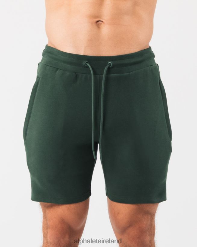 Clothing IE Alphalete Men Identity Short 6" Evergreen Green 2L4400676