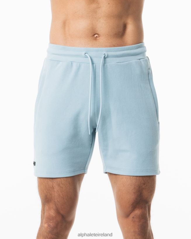 Clothing IE Alphalete Men Identity Short 6" Muted Blue 2L4400695