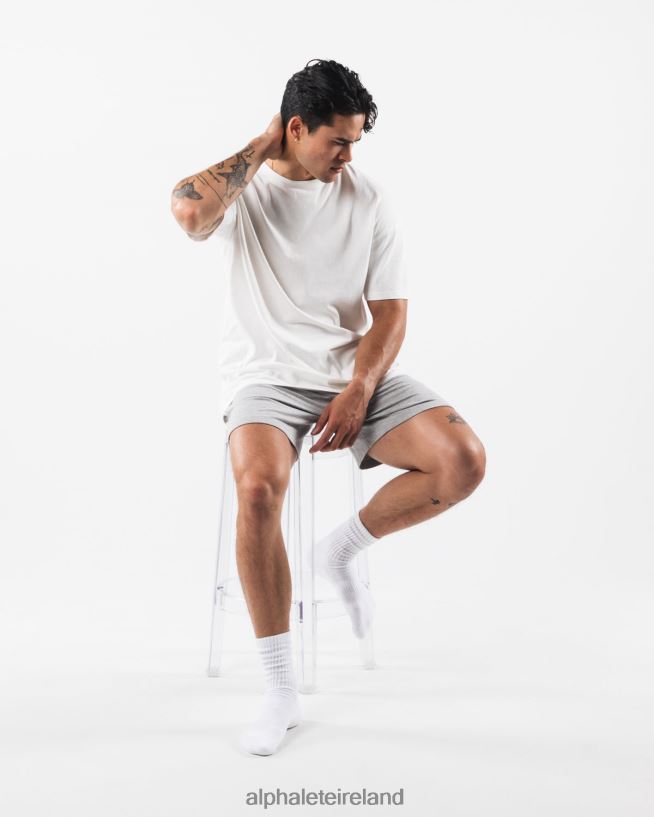 Clothing IE Alphalete Men Lounge Short Heather Grey 2L4400655