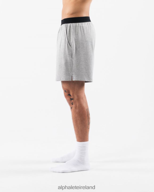Clothing IE Alphalete Men Lounge Short Heather Grey 2L4400655