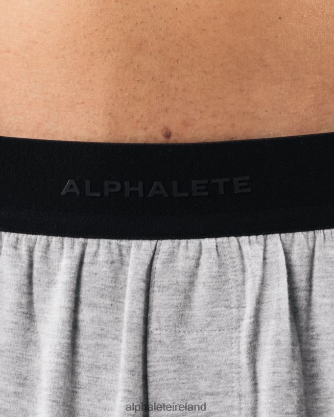 Clothing IE Alphalete Men Lounge Short Heather Grey 2L4400655