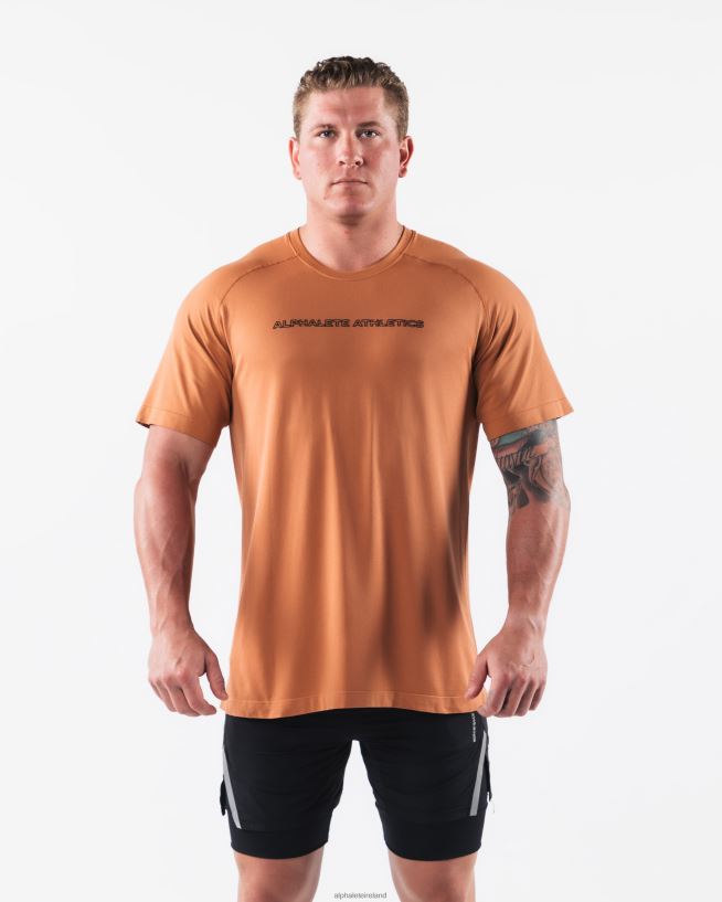 Clothing IE Alphalete Men AA Airtech Tee Alloy Orange 2L4400512