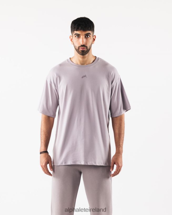 Clothing IE Alphalete Men Aligned Tee Rose Water Pink 2L4400493