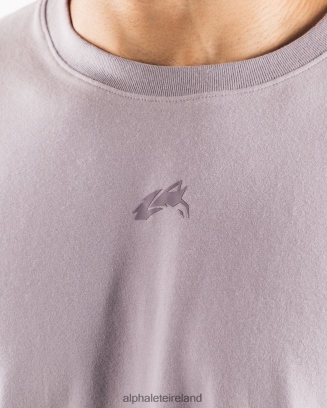 Clothing IE Alphalete Men Aligned Tee Rose Water Pink 2L4400493