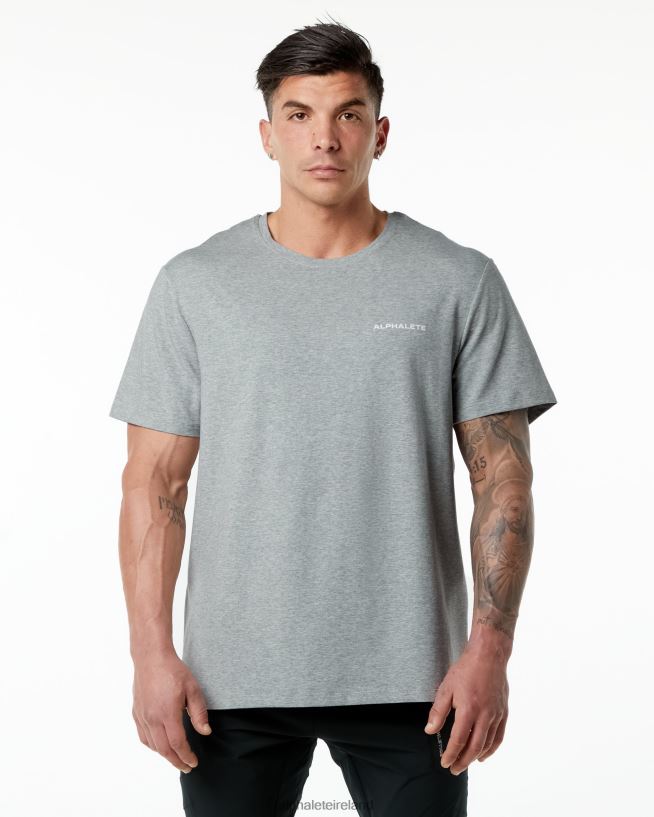 Clothing IE Alphalete Men Classic Tee Heather Grey 2L4400553