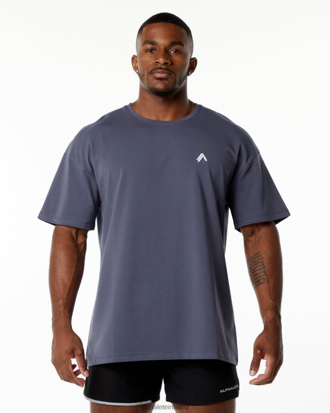 Clothing IE Alphalete Men Emblem Tee Muted Purple 2L4400552