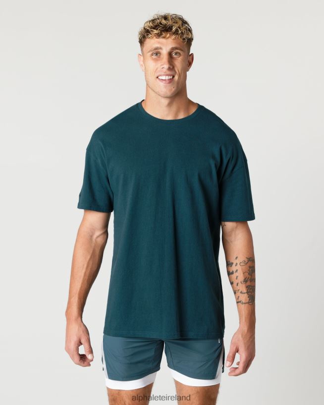 Clothing IE Alphalete Men Heavy Cotton Core Tee Midnight Blue 2L4400549