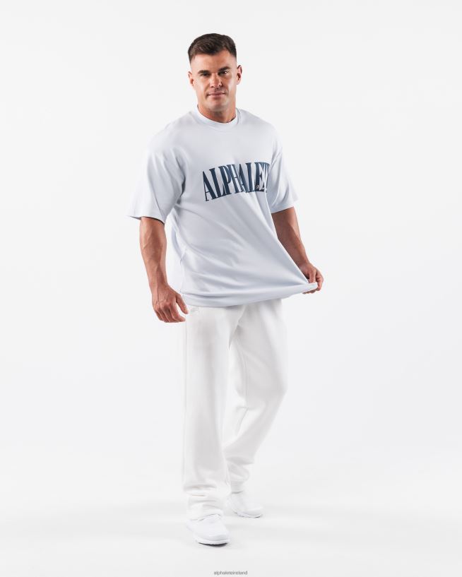 Clothing IE Alphalete Men Republic Tee Halogen Blue 2L4400495