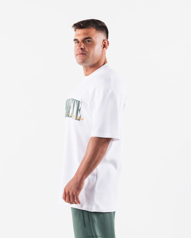 Clothing IE Alphalete Men Republic Tee White 2L4400489