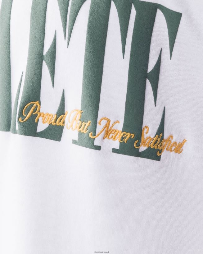 Clothing IE Alphalete Men Republic Tee White 2L4400489