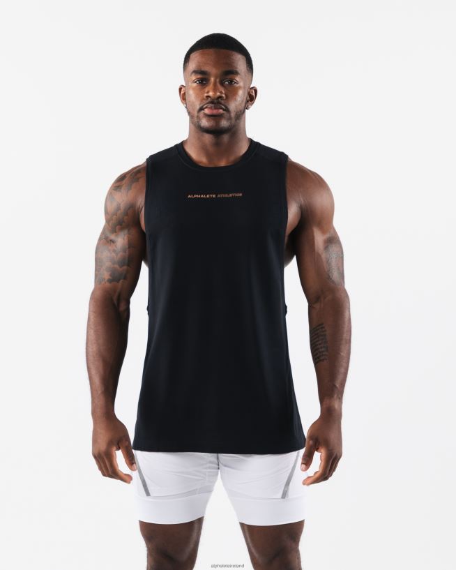 Clothing IE Alphalete Men AA Airtech Cutoff Black 2L4400577