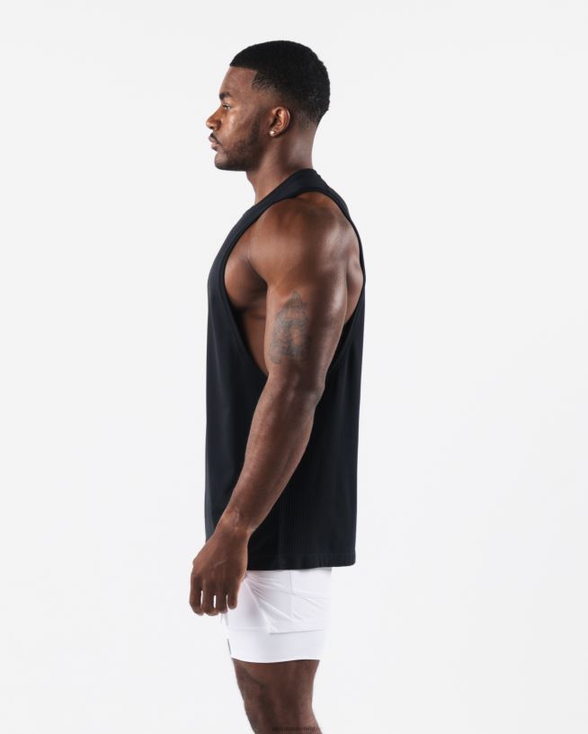 Clothing IE Alphalete Men AA Airtech Cutoff Black 2L4400577