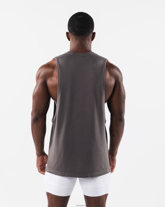 Clothing IE Alphalete Men AA Airtech Cutoff Dusty Concrete Grey 2L4400575