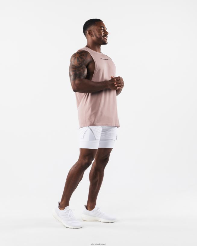 Clothing IE Alphalete Men AA Airtech Cutoff Porcelain Brown 2L4400573