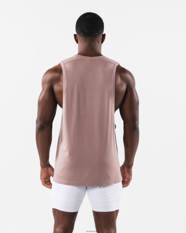 Clothing IE Alphalete Men AA Airtech Cutoff Porcelain Brown 2L4400573