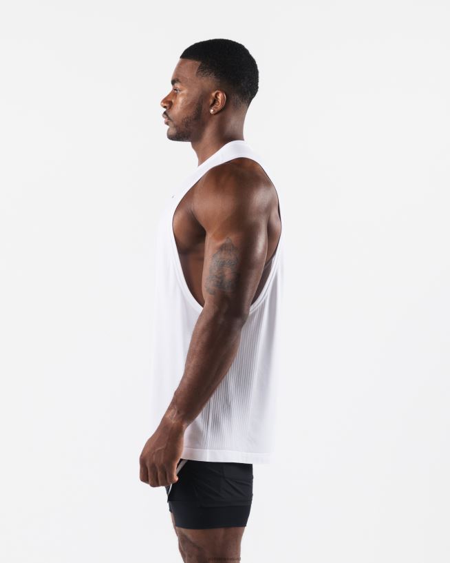 Clothing IE Alphalete Men AA Airtech Cutoff White 2L4400570