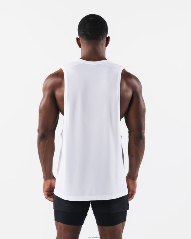 Clothing IE Alphalete Men AA Airtech Cutoff White 2L4400570