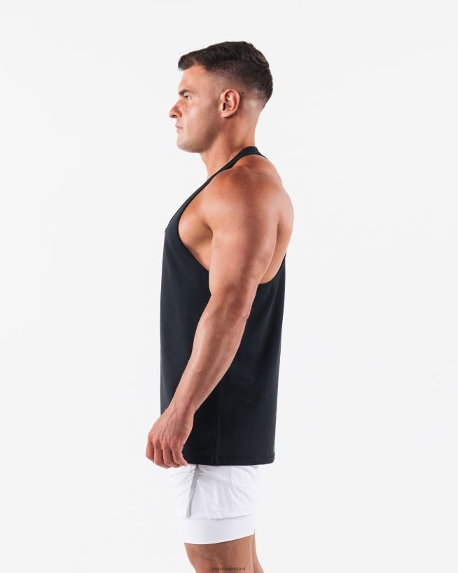 Clothing IE Alphalete Men Wolf Head Stringer Black 2L4400562