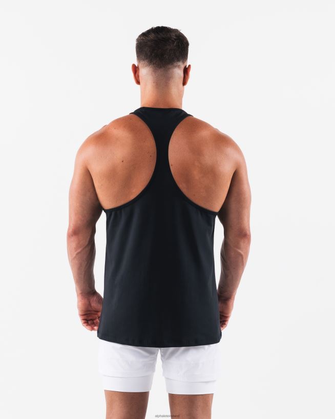 Clothing IE Alphalete Men Wolf Head Stringer Black 2L4400562