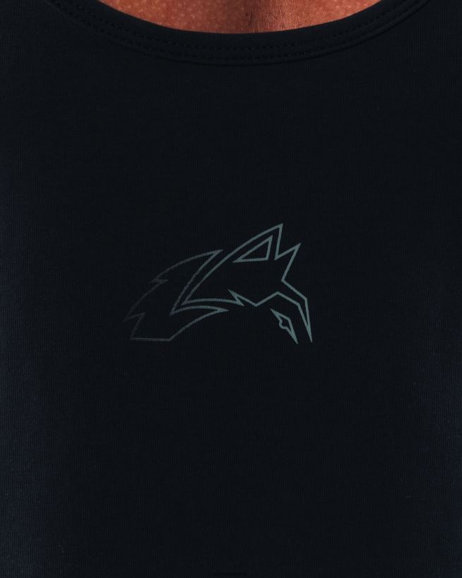 Clothing IE Alphalete Men Wolf Head Stringer Black 2L4400562