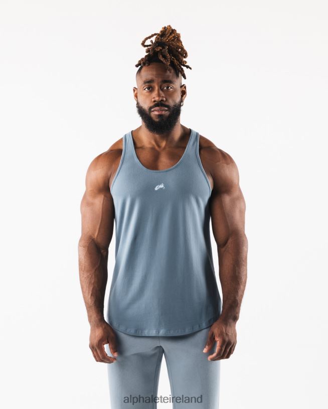 Clothing IE Alphalete Men Wolf Head Tank Glacier Blue 2L4400566