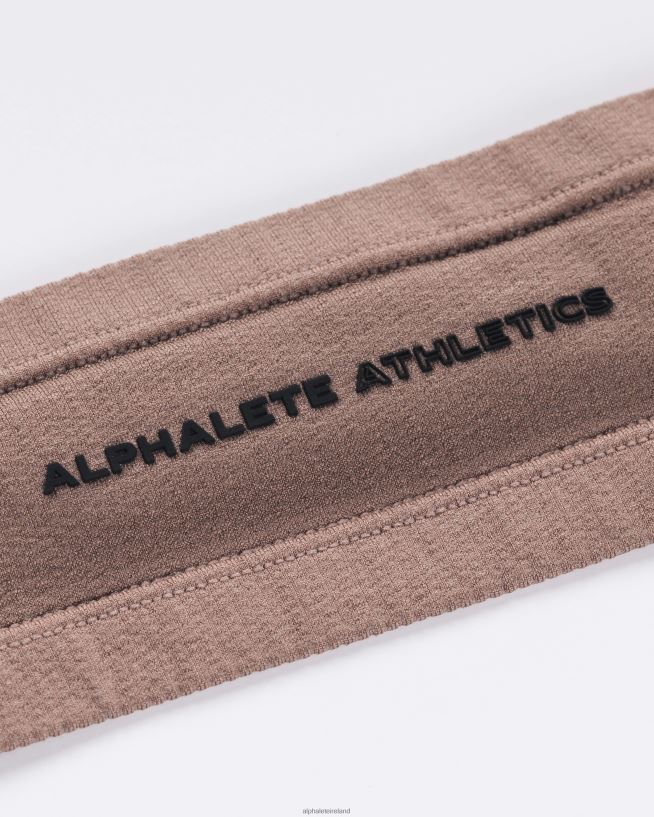Clothing IE Alphalete Unisex AA Airtech Headband Creamy Beige Brown 2L4400477