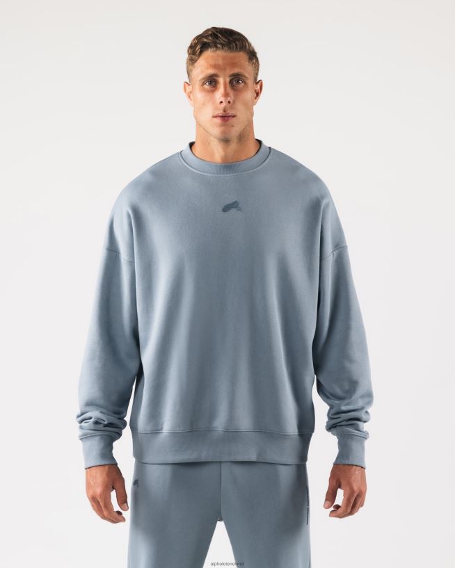 Clothing IE Alphalete Unisex Origin Crewneck Iceberg Blue 2L4400266
