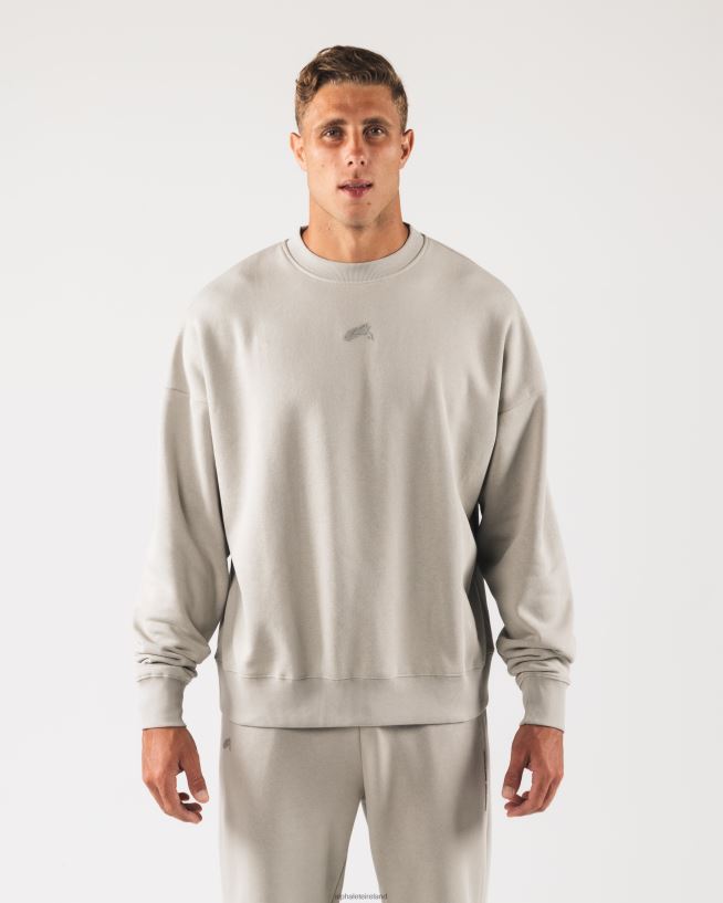 Clothing IE Alphalete Unisex Origin Crewneck Overcast Grey 2L4400263