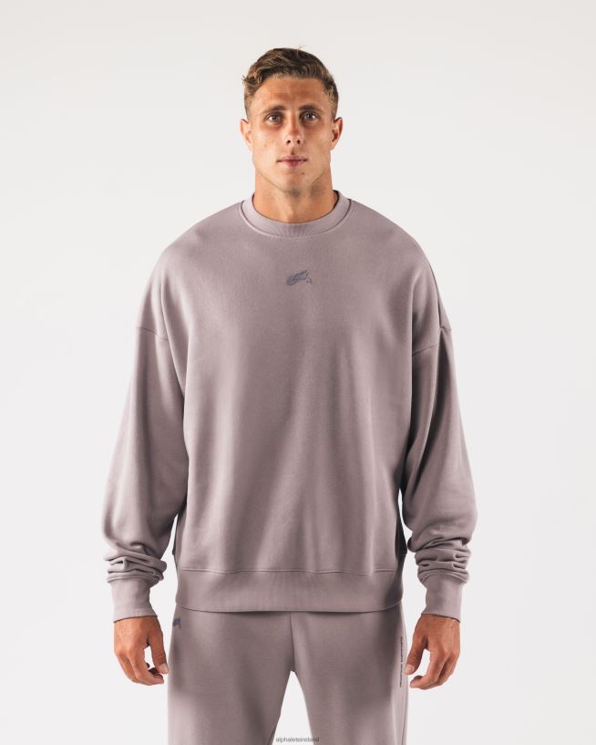 Clothing IE Alphalete Unisex Origin Crewneck Rose Water Pink 2L4400265