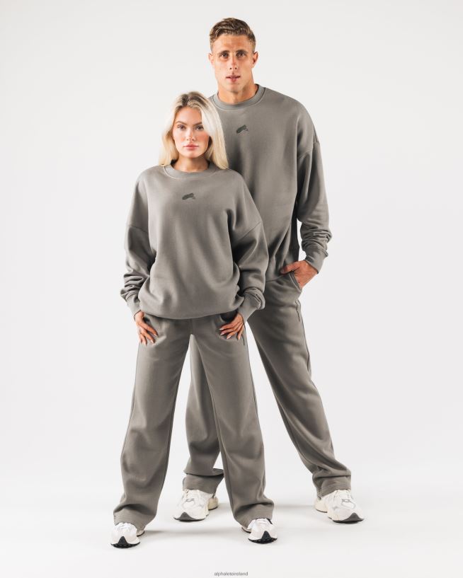 Clothing IE Alphalete Unisex Origin Crewneck Sterling Grey 2L4400268