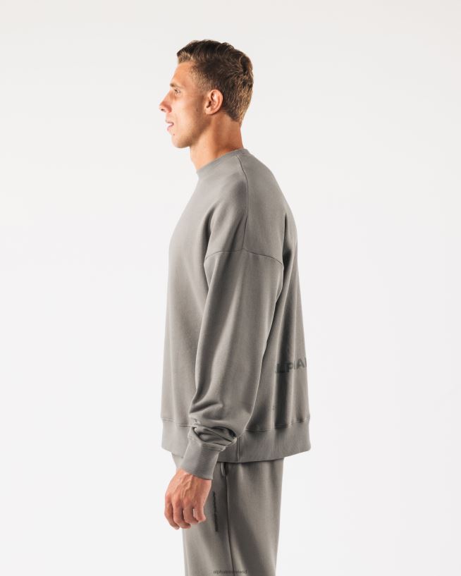 Clothing IE Alphalete Unisex Origin Crewneck Sterling Grey 2L4400268