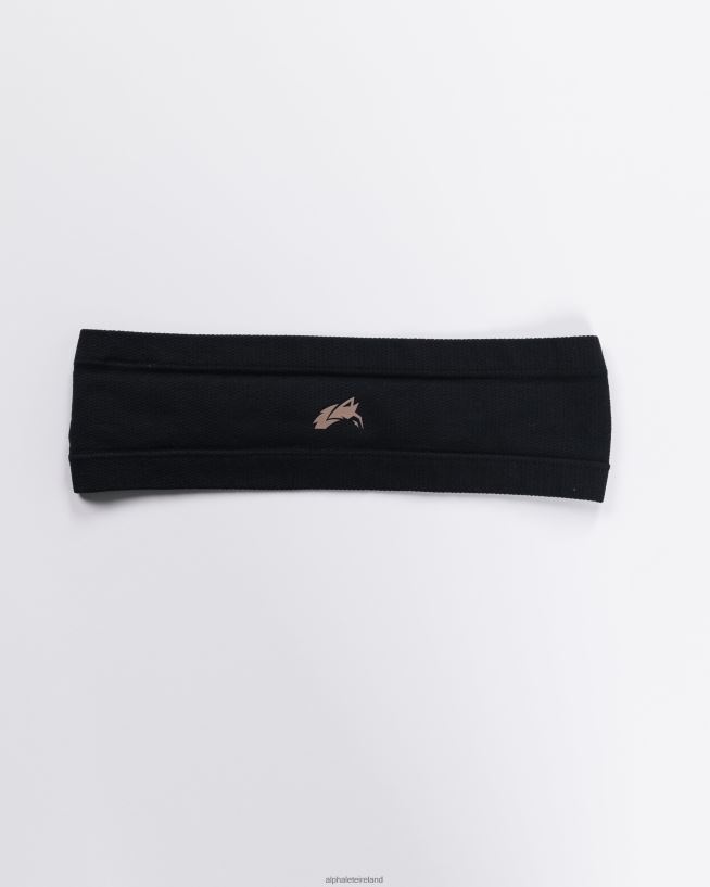 Clothing IE Alphalete Unisex Wolf Head Airtech Headband Black 2L4400475