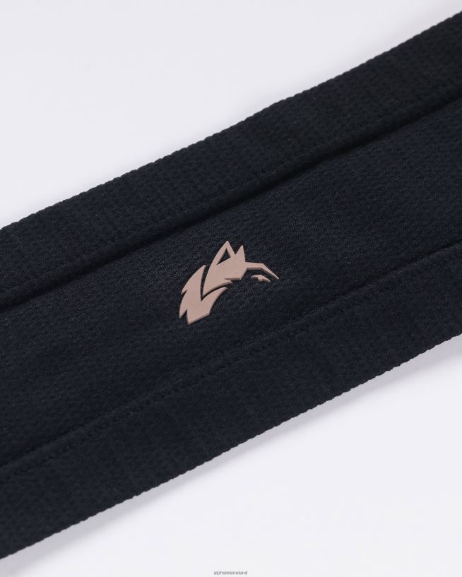 Clothing IE Alphalete Unisex Wolf Head Airtech Headband Black 2L4400475