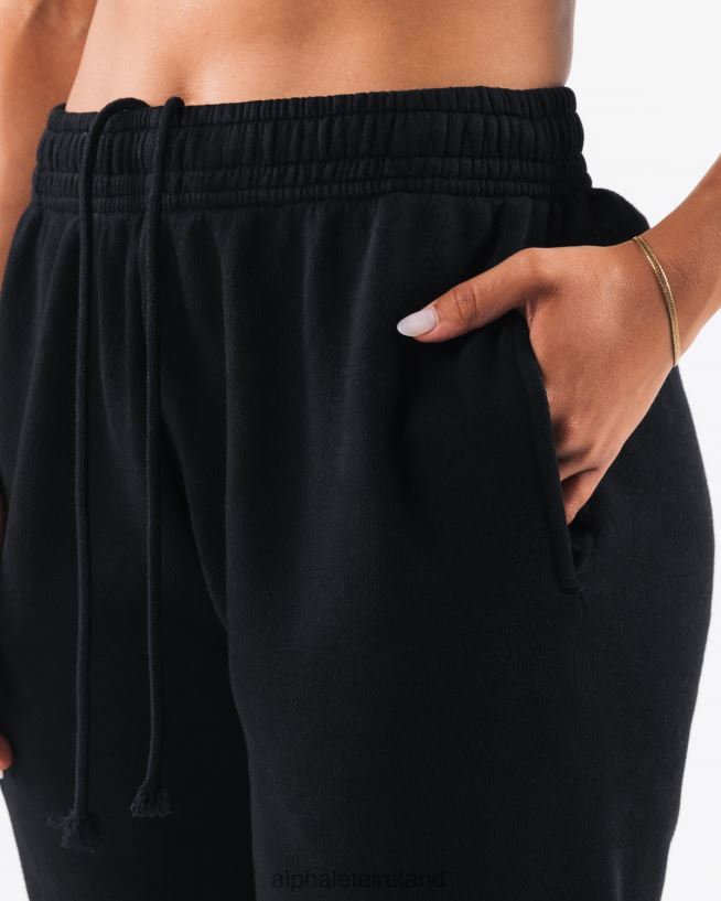 Clothing IE Alphalete Unisex Earth Dye Natural Jogger Black 2L4400463