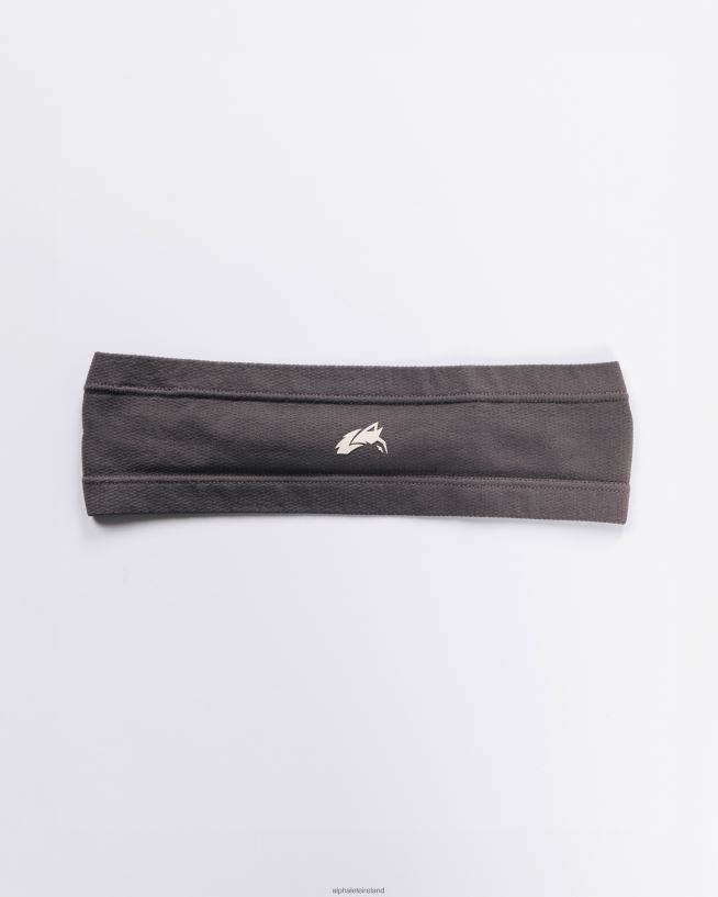 Clothing IE Alphalete Unisex Wolf Head Airtech Headband Dusty Concrete Grey 2L4400476