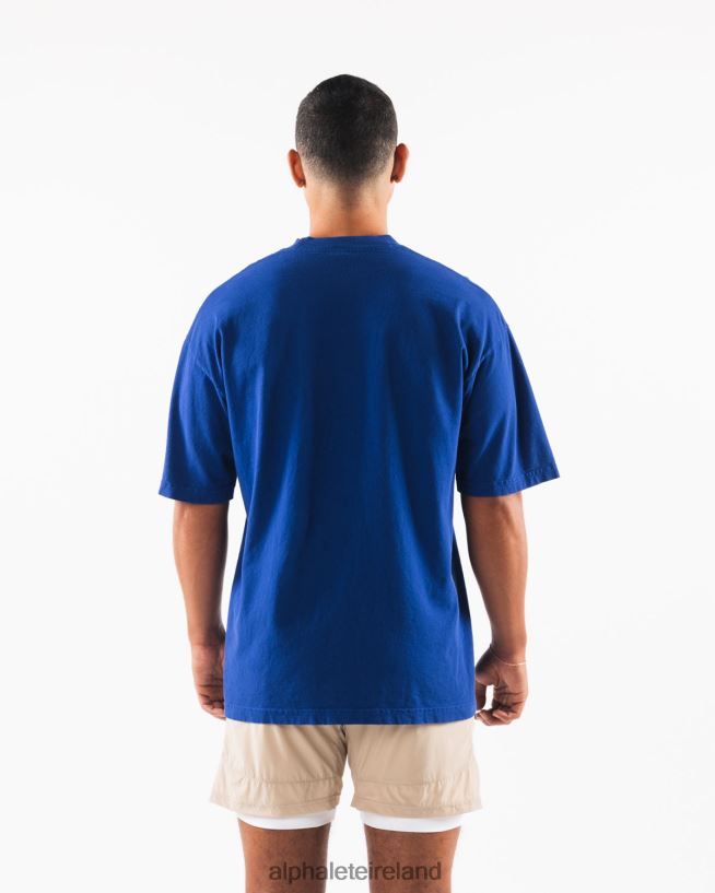 Clothing IE Alphalete Unisex AA Beach Tee Royal Blue 2L4400220