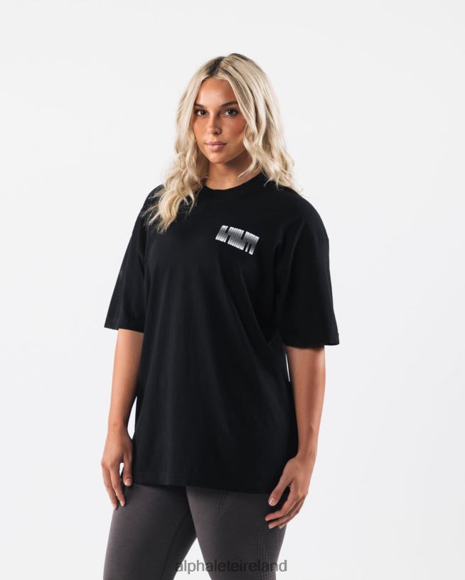 Clothing IE Alphalete Unisex Cryptic Tee Black 2L4400216